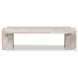 Romano Lunar Marble Rectangular Coffee Table