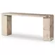 Romano Desert Taupe Marble 73" Console Table