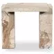 Romano Desert Taupe Marble Rectangular Occassional Table Set