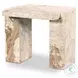 Romano Desert Taupe Marble Rectangular Occassional Table Set