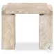 Romano Lunar Marble Rectangular Occassional Table Set