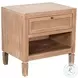 Seabourne Natural 1 Drawer Nightstand