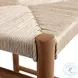 Lomas Vintage White Outdoor Bar Stool