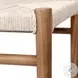 Lomas Vintage White Outdoor Bar Stool