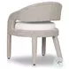 Hawkins Vintage White Outdoor Dining Chair