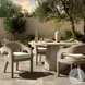 Hawkins Vintage White Outdoor Dining Chair