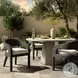 Hawkins Vintage Coal Outdoor Dining Chair