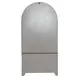 River Place Riverstone Gray and Tobacco 2 Glass Door Curio Cabinet with LED