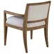 Barnaby White Performance Fabric Arm Chair