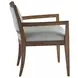 Barnaby White Performance Fabric Arm Chair
