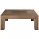 Barnaby Brown and Champagne Bronze Square Cocktail Table