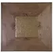 Barnaby Brown and Champagne Bronze Square Cocktail Table