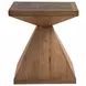 Barnaby Bronze and Champagne Bronze Square End Table