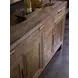 Barnaby Brown and Gold 4 Door Buffet