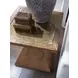 Barnaby Bronze and Champagne Bronze Square End Table