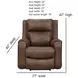 Contour Cocoa Recliner
