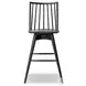Lewis Black Oak Swivel Bar Stool