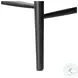 Lewis Black Oak Swivel Counter Height Stool