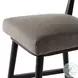 Cardell Alcala Nickel Performance Fabric Swivel Bar Stool