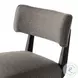 Cardell Alcala Nickel Performance Fabric Swivel Counter Height Stool