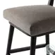 Cardell Alcala Nickel Performance Fabric Swivel Counter Height Stool