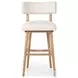 Cardell Essence Natural Swivel Bar Stool