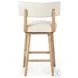 Cardell Essence Natural Swivel Counter Height Stool