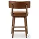 Cardell Sonoma Chestnut Swivel Counter Height Stool
