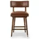 Cardell Sonoma Chestnut Swivel Counter Height Stool