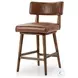 Cardell Sonoma Chestnut Swivel Counter Height Stool