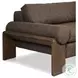Joette Ellor Brown 104" Upholstered Outdoor Sofa