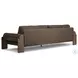Joette Ellor Brown 104" Upholstered Outdoor Sofa