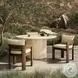 Jackson Ellor Beige Outdoor Dining Chair