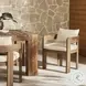 Jackson Ellor Beige Outdoor Dining Chair