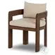 Jackson Ellor Beige Outdoor Dining Chair