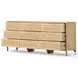 Sydney Natural Mango 9 Drawer Dresser