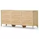 Sydney Natural Mango 9 Drawer Dresser