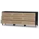 Sydney Black Wash 9 Drawer Dresser