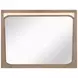 Riley Light Brown Rectangular Dresser Mirror