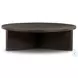 Toli Smoked Black Veneer Round Coffee Table