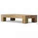 Abaso Rustic Wormwood Oak Rectangular Occassional Table Set
