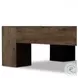 Abaso Ebony Rustic Wormwood Oak Rectangular Occassional Table Set