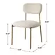Riverton Off White Upholstered Dining Chair Set of 2