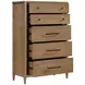 Sonoma Brown Upholstered Platform Bedroom Set