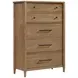 Sonoma Brown Upholstered Platform Bedroom Set