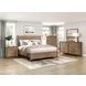 Sonoma Brown 2 Drawer Nightstand
