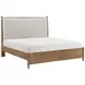 Sonoma Brown Upholstered Platform Bedroom Set