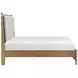 Sonoma Brown Eastern King Upholstered Platform Bed