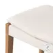 Aya Savile Flax Performance Fabric Counter Height Stool