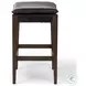 Aya Sonoma Black Counter Height Stool
